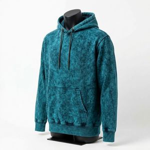 Sweat-shirt à capuche vintage pour homme, en molleton doux et résistant, vêtement décontracté streetwear, idéal pour les achats en gros - Product Image 2