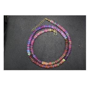 Dual Shaded Tone Smooth <b>Bead</b> <b>Necklace</b> Smooth <b>Bead</b> <b>Necklace</b> with Dual Tone Shades Elegant Dual Shaded Smooth <b>Bead</b> <b>Necklace</b> - Product Image 3