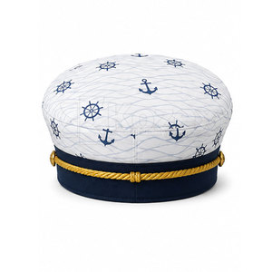 Sombrero de Marinero Ligero y Ajustable de Estilo Fresco, Color Blanco, para Disfraces, Fiestas, Eventos, Ceremonias y Escenarios - Product Image 3