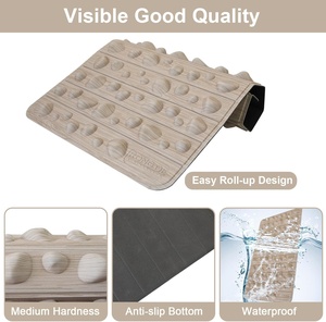 Tapis de massage des pieds 3D, planche de massage des doigts, tapis de fitness pour l'exercice, la rééducation, la pression des pieds et des orteils, relaxation - Product Image 2