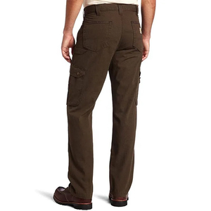Pantalones de Mezclilla de Algodón de Alta Calidad, Talla Americana 6, con Bolsillos, Fáciles de Planchar, Antiencogimiento, Estilo Cargo, para Uso Diario, Casuales, Color Marrón - Product Image 2