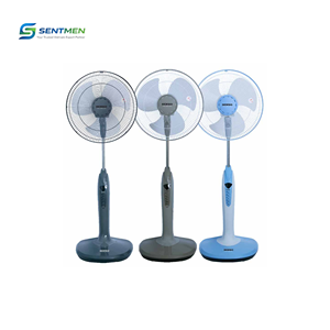 Senko <b>Standing</b> Fan DD1602 Built-in <b>Night</b> Light Electric Cooling Fan Adjustable Height Low Noise Energy Saving Household Fan - Product Image 3