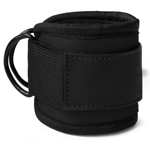 Sangles de cheville personnalisées avec logo et fermeture Velcro, support de cheville en néoprène durable pour l'entraînement des fessiers, des jambes et la remise en forme - Product Image 1