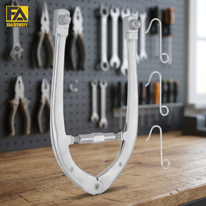 Arco de Extensión Ortopédico Najmmy con 3 Ganchos de Tracción, Retractor Manual, Instrumento Quirúrgico de Acero Inoxidable - Product Image 3