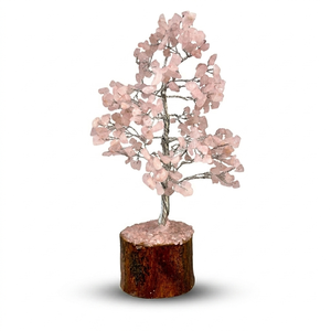 Wholesale Natural Pink Rose Quartz Stone <b>Tree</b> High Quality 300 Chips <b>Crystal</b> <b>Tree</b> Crafts For Wedding Gifts And Home Ornament - Product Image 5