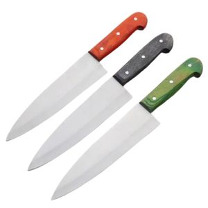 Juego de Cuchillos de Cocina Profesionales de Acero Inoxidable, Cuchillos de Chef Afilados para Cortar Carne, Verduras y Frutas, para el Hogar - Product Image 2