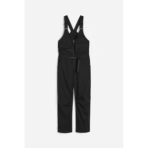 Peto vaquero holgado para mujer con tirantes ajustables, suave, cómodo, informal, para el día a día, estilo urbano, a la moda - Product Image 1