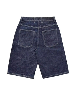 Custom Streetwear Denim Jorts Men Relaxed Fit Jean Shorts Private Label - Product Image 2