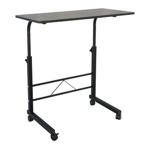 Supporto per Laptop Nero Rimovibile in Truciolato P2 15MM e Acciaio con Tavolino Laterale - Product Image 3