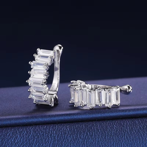 Anillo de Boda en Forma de U para Mujer, Estilo Europeo Americano, Diseño Personalizado, Minimalista, Moderno, Exquisitamente Elaborado, Versátil, Dorado - Product Image 1