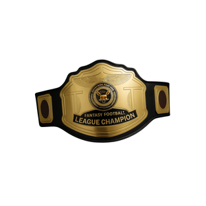 Customized Football League Champion Belt Premium Quality Gold Plated Customizable Sports Championship Title - Product Image 6