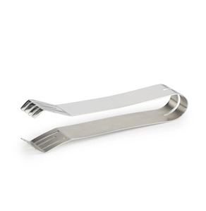 Premium Stainless Steel Beverage Ice <b>Tongs</b> Luxury Cocktail <b>Serving</b> Tool Professional Bar Kitchen Restaurant Equipment - Product Image 2