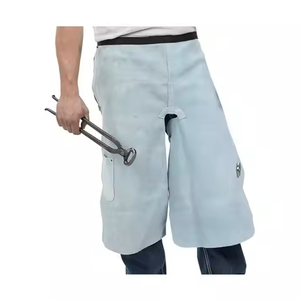 Delantal Profesional de Herrador en Cuero Vacuno Resistente para Herrar Caballos y Cuidado Equino, Instrumentos Veterinarios Ecuestres - Product Image 5