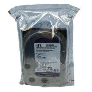 Nouveau disque dur interne SATA 3,5 pouces de 4 To, 5400 tr/min, 64 Mo de cache, couleur violette, haute fiabilité, <span class=keywords><strong>WD40PURZ</strong></span>, système DVR NVR, disque de stockage - Product Image 6