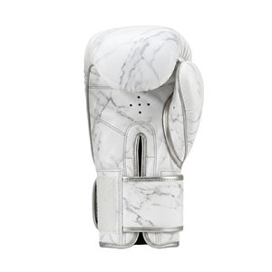 Gants de boxe de style premium à motif marbré, design unique, en cuir synthétique, à lacets, vente en gros, imperméables - Product Image 2