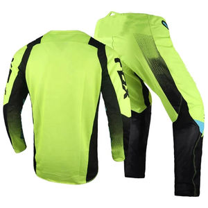 Conjunto de Equipamiento de Motocross Personalizado en Talla y Color, Pantalones y Jersey de Cuero para Carreras MX, Ropa Deportiva con Nombre de Equipo Personalizable, MTB - Product Image 6