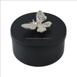 Conteneur de stockage d'épices bon marché, fournitures en vrac, Pot à sucre décoré rond argent or de cuisine avec couvercle Offre Spéciale - Product Image 6
