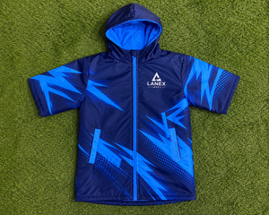 Bata de Cambio Impermeable para Niños con Capucha, Personalizada |   Poncho de Toalla con Forro Polar Cortavientos para Natación, Playa y Deportes - Product Image 6