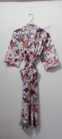 Robe de chambre kimono 100% coton, imprimé animal, douce, pour demoiselle d'honneur, vêtement de nuit, taille unique, toutes saisons