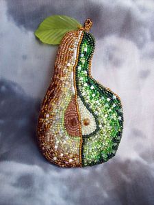 Broche de Lujo Hecho a Mano con Cuentas Bordadas para Abrigos, Suéteres y Bolsos, Broche de Moda con Cuentas Bordadas a Mano con Detalles - Product Image 6