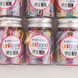 Élastiques à cheveux Uniband TPU, haute qualité, fabriqués en Corée, conditionnés en bouteille - Product Image 1