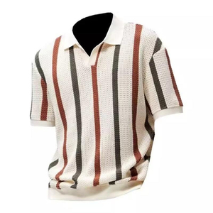 Polo pour homme de haute qualité en vente, style streetwear, respirant, décontracté, design unique et meilleur prix pour les polos pour homme - Product Image 2