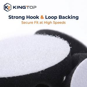 8 inch Microfiber Sponge Polishing Pad for Car Bodies, Round Buffing Pad for Polisher, Auto Detailing Car Care Cleaning Pad OEM - Product Image 3