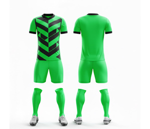 Uniformes de Fútbol de Secado Rápido por Sublimación, Uniformes Profesionales para Equipos |   Tallas para Hombres, Mujeres y Jóvenes |   Ropa Deportiva Ligera de Secado Rápido para Entrenamiento - Product Image 3
