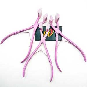 Pince à ruban adhésif à pointe plate en acier inoxydable REVAMP INTERNATIONAL, usage commercial, écologique, multifonction, outil pour extensions de cheveux - Product Image 3