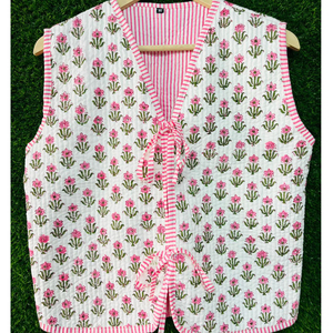 Stylish Cotton <b>Quilted</b> Body Warmer Waistcoat <b>Jacket</b> for women Lightweight Winter Sleeveless Puffer Outdoor Wear <b>Jacket</b> For gifts - Product Image 4