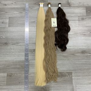 Extensiones de pelo liso natural con cutícula alineada vietnamita directo de fábrica al por mayor pelo blanqueado de grado Remy - Product Image 5
