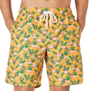 Shorts de bain pour hommes sur mesure de haute qualité à bas prix - Polyester/coton respirant et écologique - Product Image 2
