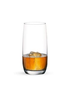 Juego de 6 vasos de whisky Ivory Hi Ball de 370 ml, transparentes, a prueba de fugas, aptos para refrigerador, resistentes a arañazos, modernos, para cumpleaños y hogar. - Product Image 5