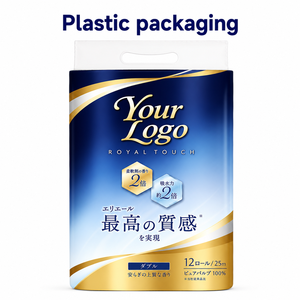 Empaque de plástico OEM ODM para paquetes de papel tisú, fabricado por un proveedor de fábrica de PE, venta al por mayor, exportación, empaque OEM - Product Image 1
