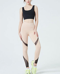 Mallas con logotipo personalizado, pantalones de yoga, entrenamiento, Súper suave, uso diario, gimnasio, deporte, mallas transpirables de cintura alta para mujer - Product Image 4