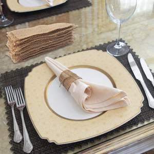 Premium Handmade Jute <b>Table</b> <b>Runner</b> – Rustic Natural Fiber <b>Table</b> Cover for <b>Dining</b> <b>Table</b>, Kitchen and Interior Styling - Product Image 6