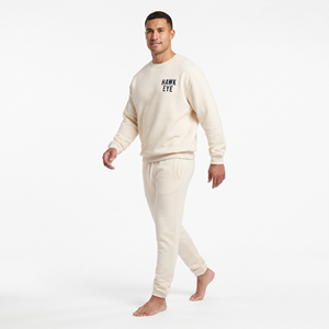 <b>Men's</b> Sweatshirt Jogger Set Two Piece Tracksuit Crew Neck <b>Pullover</b> Casual Streetwear Custom Printed Logo Wholesale - Product Image 4