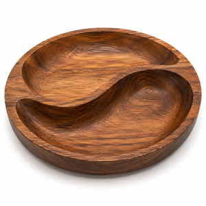 Plateau en bois conçu pour les tables à manger, les célébrations et les rassemblements, avec une fonctionnalité de service polyvalente et un attrait raffiné - Product Image 6
