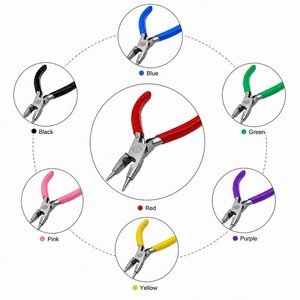 <b>Rosary</b> Pliers with Round Nose 130mm Precision Jewelry Making Tool ZetomedPro - Product Image 4