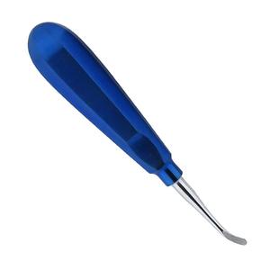 Elevador Dental de Acero Inoxidable Azul con Empuñadura Ergonómica, Instrumento Quirúrgico Manual Clase I - Product Image 3