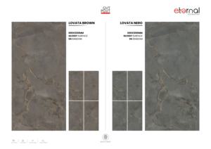 Baldosa de Porcelana de Gran Formato Premium, 600x1200, Superficie Pulida de Alto Brillo, Decorativa para Interiores y Exteriores - Product Image 2