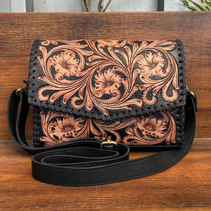 กระเป๋าคลัทช์หนังแท้ลายฉลุ งานแฮนด์เมด ขายดี สำหรับผู้หญิง หนังวัวแท้คุณภาพสูง กระเป๋าสะพายไหล่แฟชั่น - Product Image 2