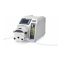 Ensemble de pompe péristaltique basse pression SciLab JiPump avec tête PSU pour dosage de liquides en laboratoire 5HP