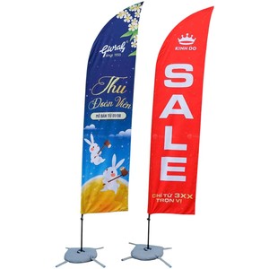 Arche gonflable JOMOO avec poteaux de drapeau en aluminium et drapeaux à plumes, impression numérique sur polyester, affichage promotionnel extérieur - Product Image 3