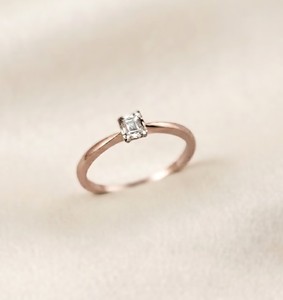 Wholesale Elegant Asscher Cut Lab Grown Diamond <b>Solitaire</b> <b>Ring</b> IGI Certified 10K 14K 18K Solid Gold Proposal <b>Ring</b> Promise <b>Ring</b> - Product Image 3