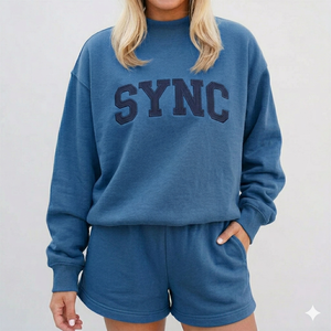 Ensemble court en peluche douce pour femme, col montant, épais et chaud, deux pièces, confortable et douillet, pour la saison froide, à porter à l'intérieur - Product Image 1