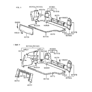 Pièces et accessoires automobiles et camionnettes neuves Elantra 8572028001 - Product Image 2