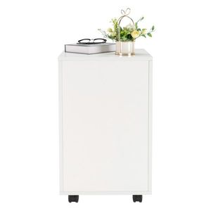 Armadio Archivio FCH a Tre Cassetti in Legno con Finitura Bianca, Stile Moderno - Product Image 5