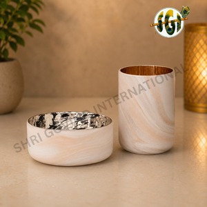 Porte-bougie en verre électroplaqué portable, fait à la main, résistant à la chaleur, réutilisable pour la Saint-Valentin, Noël, Pâques, décoration de la maison - Product Image 3