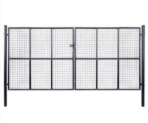 Sparxwizz Engineering - Valla de Seguridad Temporal de Acero Resistente con Marco Galvanizado de 200 cm de Altura para Obras de Construcción - Product Image 1